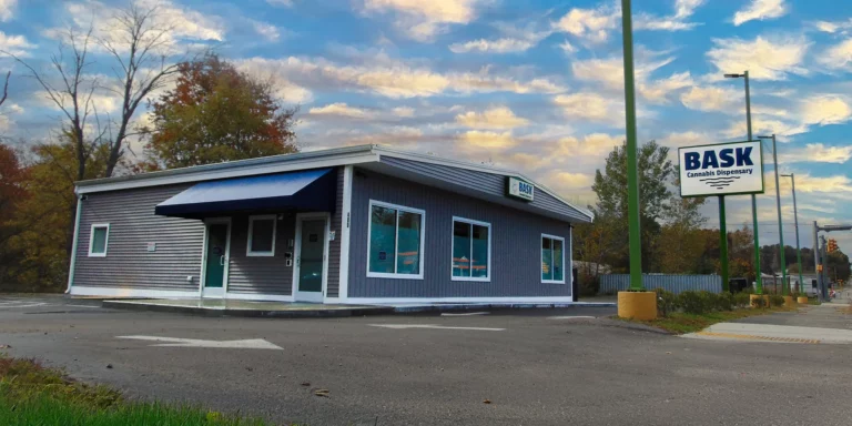 Bask Recreational Medical Cannabis Dispensary Massachusetts Retail Taunton Store Front