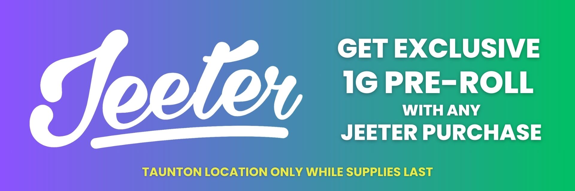 Jeeter Taunton Banner 2.1