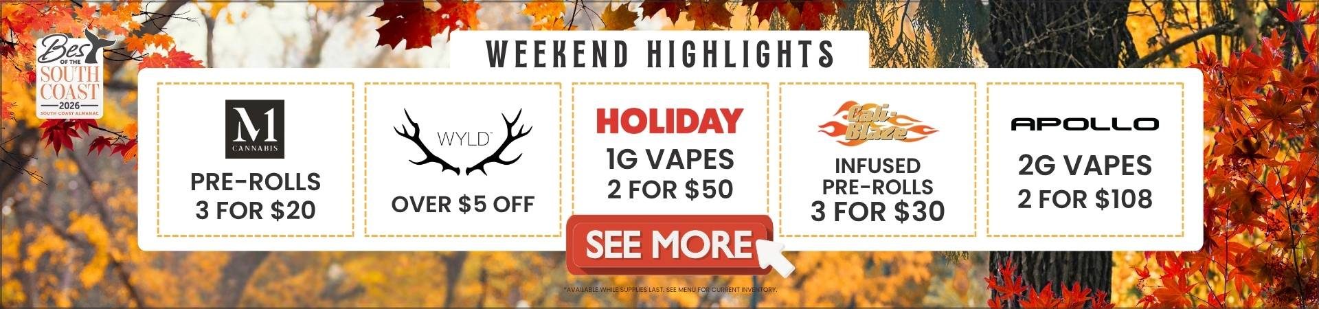 Shop highlights now