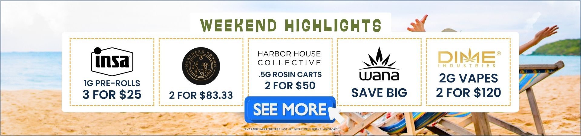 Shop weekend deals now